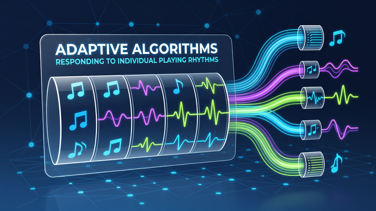 Adaptive algorithms monitoring player rhythms on digital reel platforms