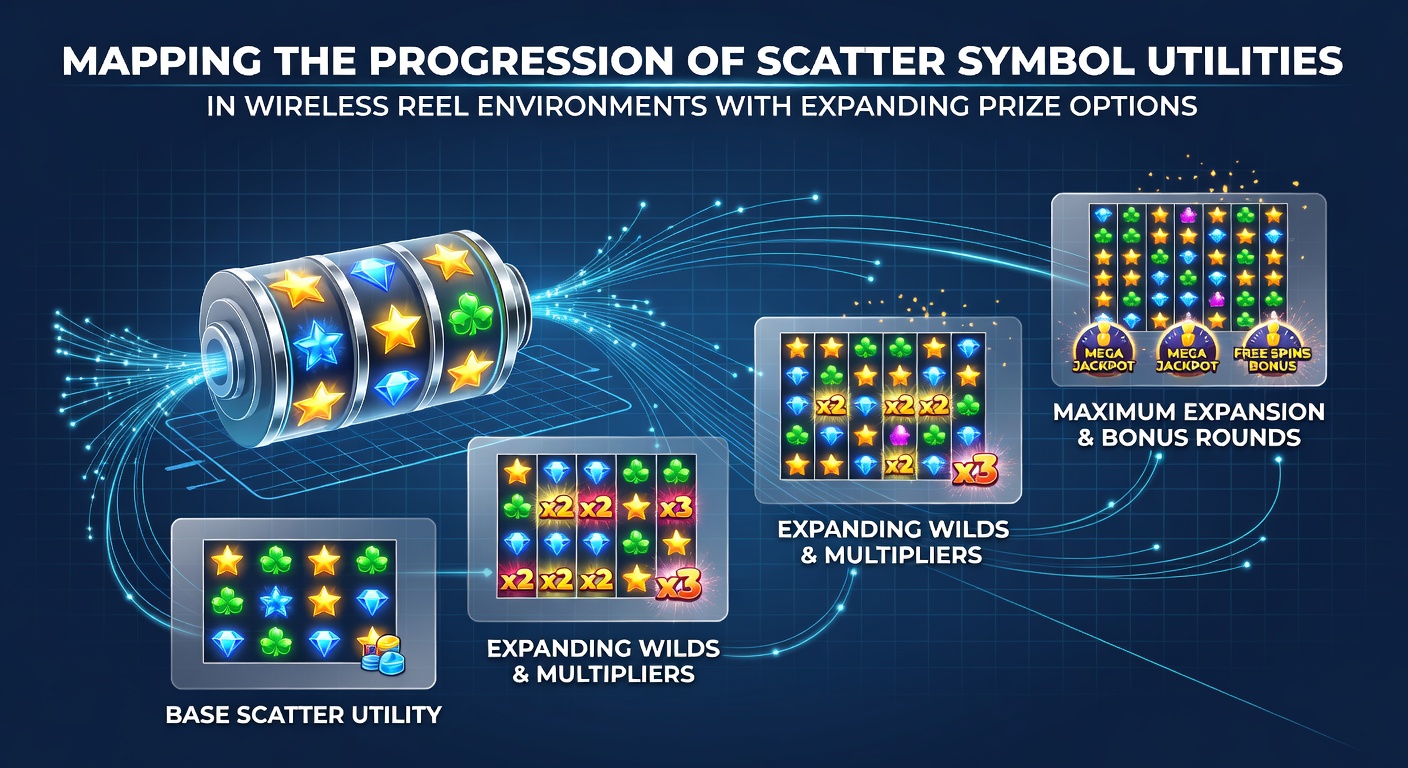 Scatter symbols evolving across mobile slot reels with expanding prize indicators