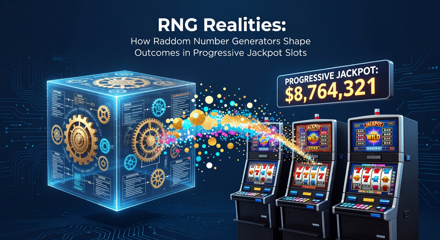 Digital visualization of a random number generator algorithm powering slot machine reels in a vibrant casino setting